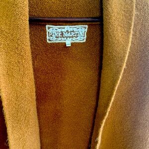 Pink Martini wool sweater coat